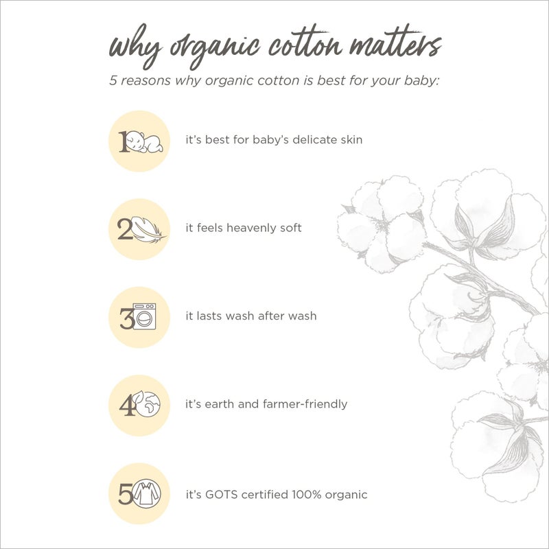 Burt's Bees Baby baby girls Sweatshirts, Lightweight Zip-up Jackets & Coats, Organic Cotton Hooded Sweatshirt, Heather Grey Quilted, Newborn US - Image 4